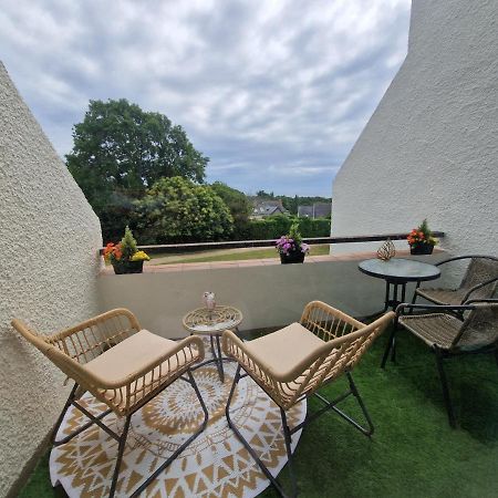 Guidel-Plages Studio Lumineux Balcon Vue Mer & Piscine Exterior foto
