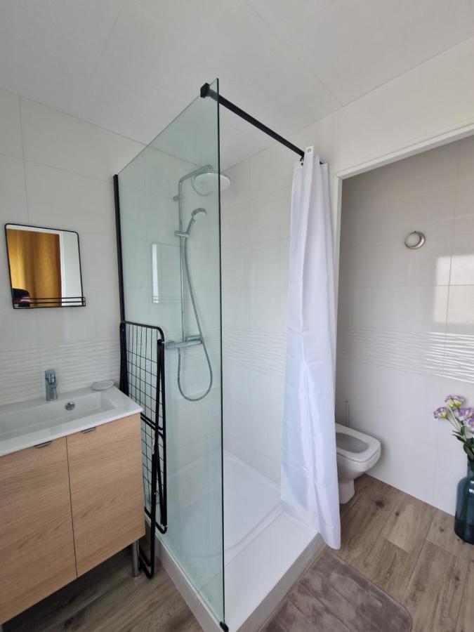 Guidel-Plages Studio Lumineux Balcon Vue Mer & Piscine Exterior foto